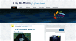 Desktop Screenshot of laleydeatraccionsifunciona.com